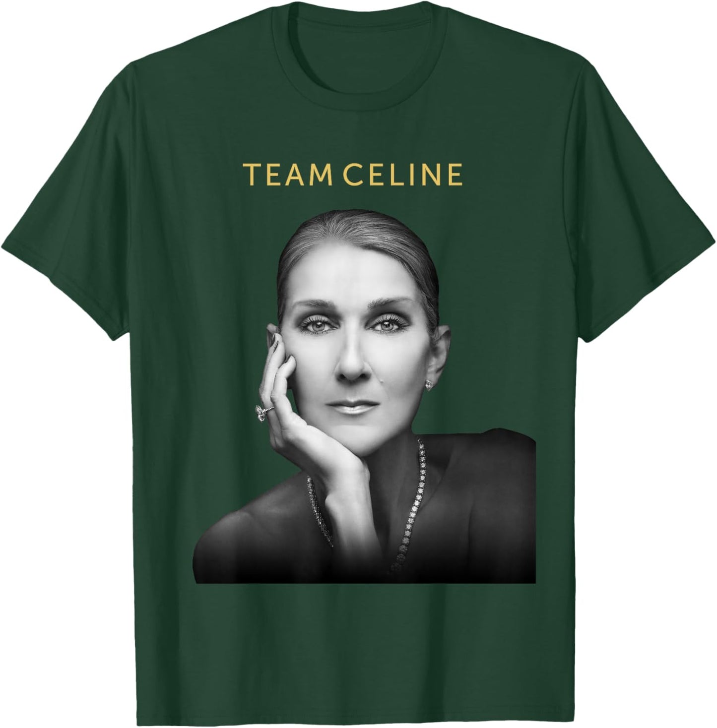 Official Celine Dion Team Celine T-Shirt - T-Shirt | Forest