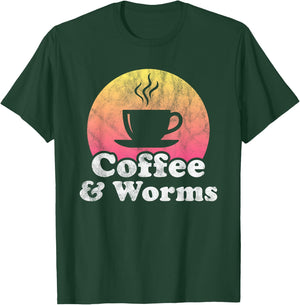 Coffee and Worms Worm T-Shirt - T-Shirt | Forest