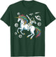 Magical Unicorn Girls Cosmonaut Gift Space Travel Astronaut T-Shirt - T-Shirt | Forest