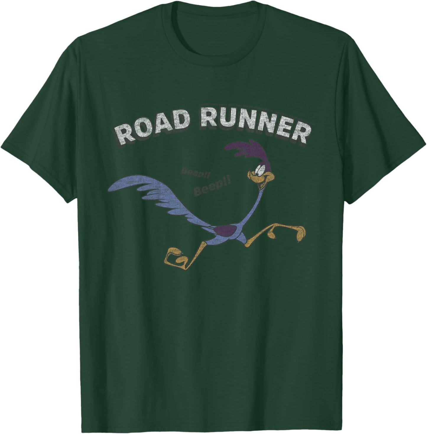 Kids Looney Tunes Road Runner Beep Beep T-Shirt - T-Shirt | Forest
