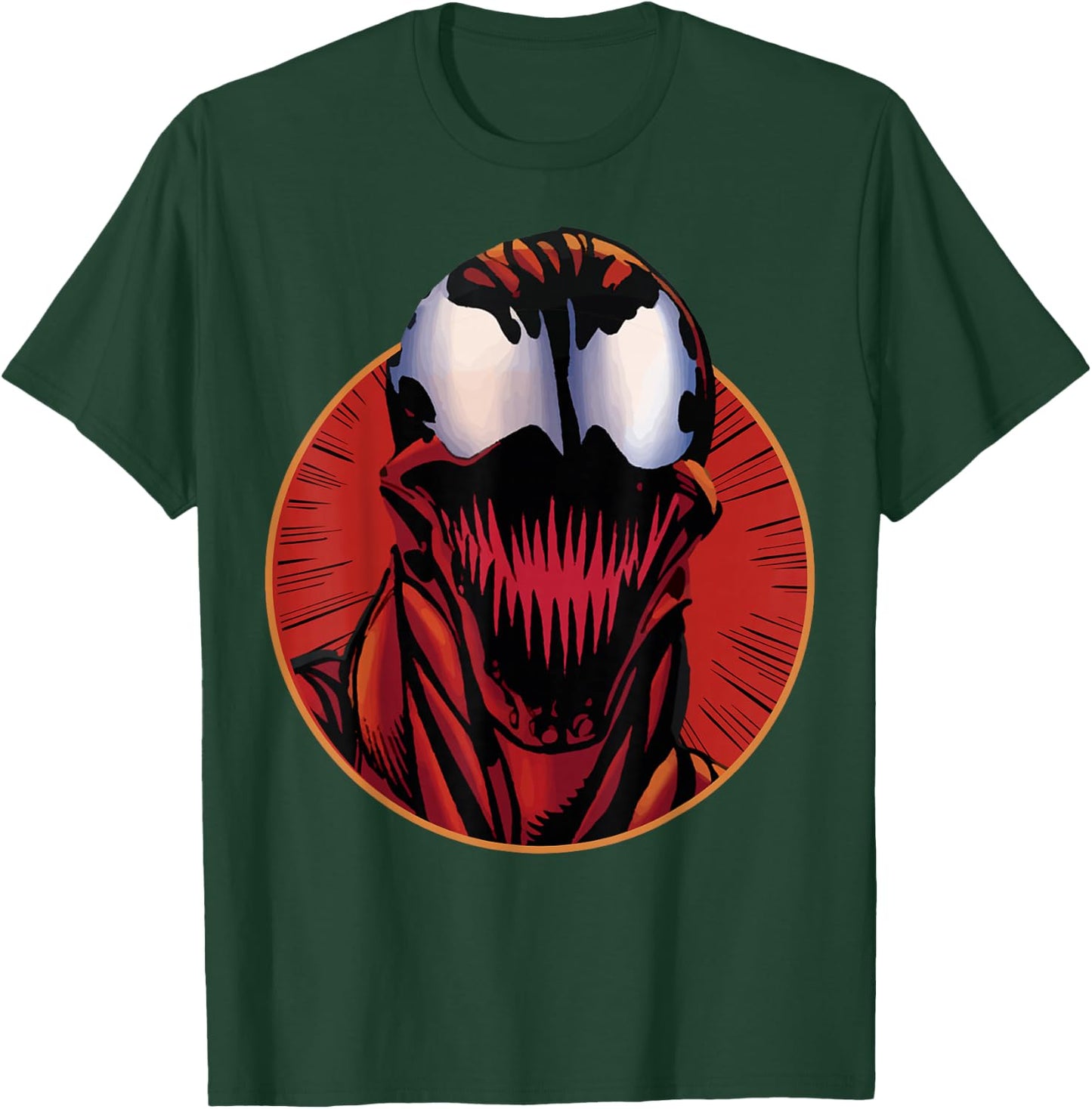 Marvel Carnage Big Face T-Shirt - T-Shirt | Forest