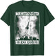 I kneel before no God Atheist Burning Church Anti Christ T-Shirt - T-Shirt | Forest