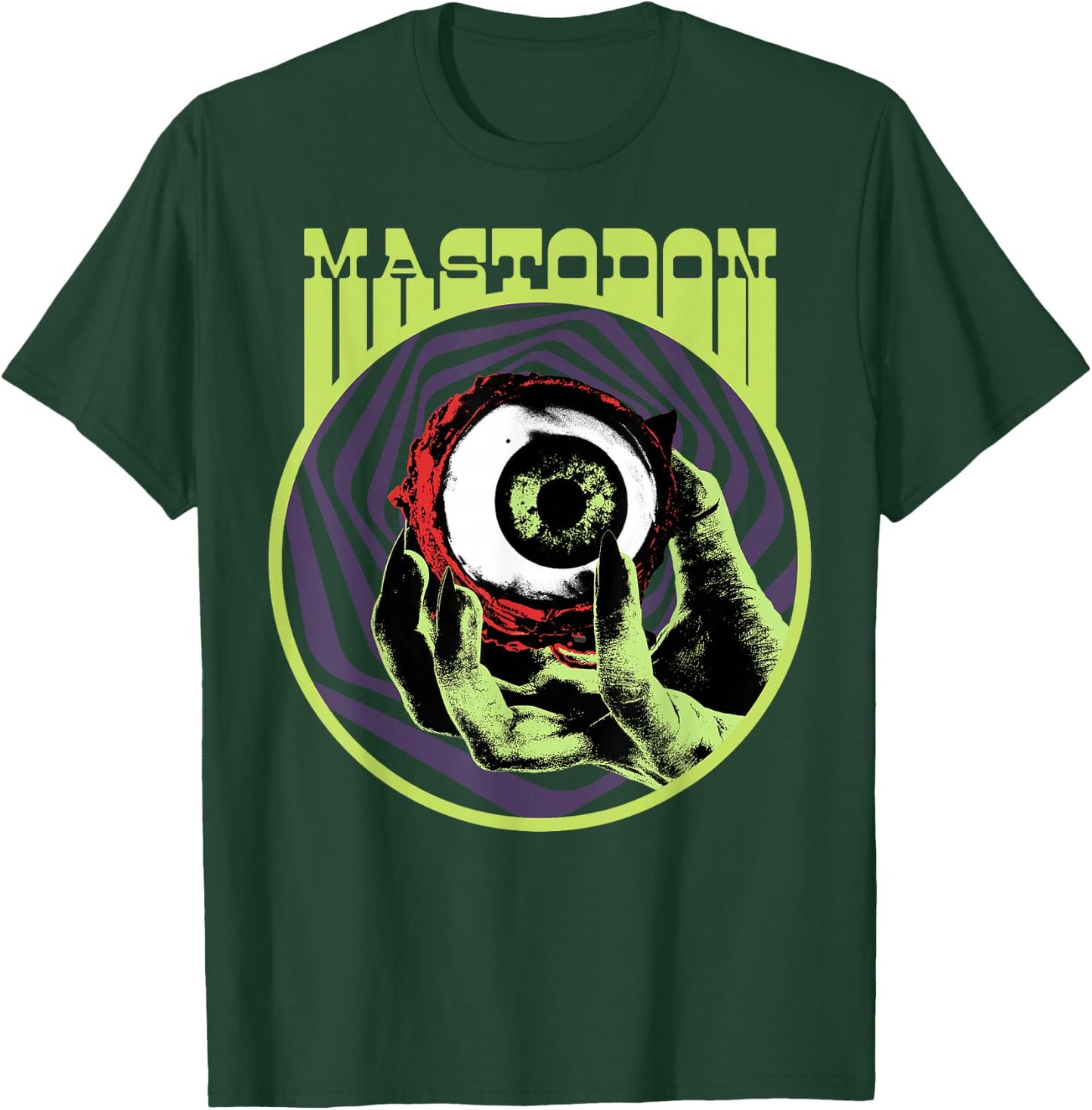 Mastodon Witch Eye Adult T-Shirt - T-Shirt | Forest