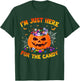 I'm Just Here For The Candy Funny Halloween Trick Or Treat T-Shirt - T-Shirt | Forest