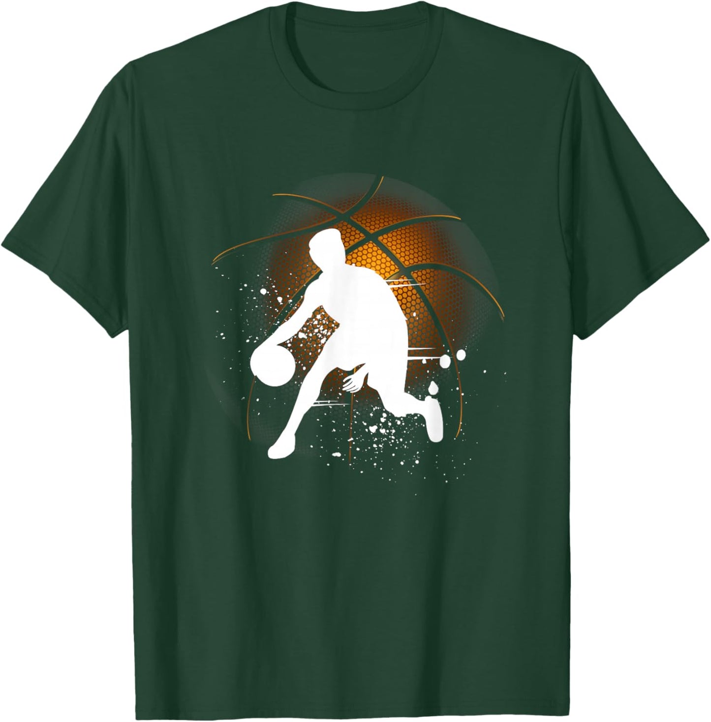 Basketball Player Basketball Kids Streetball T-Shirt - T-Shirt | Forest