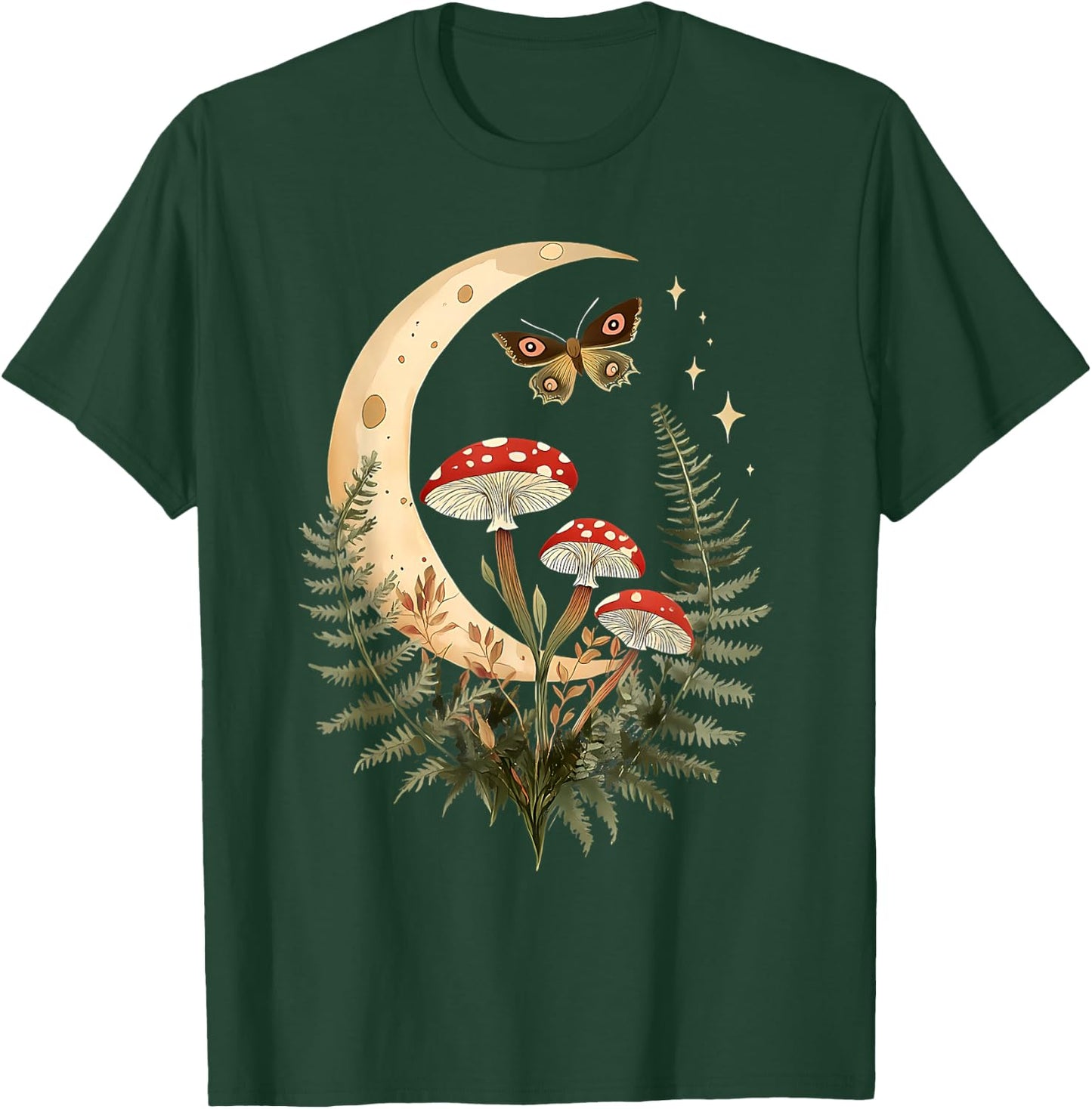 Fairycore Moth T-Shirt - T-Shirt | Forest