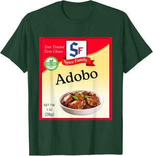 Adobo Seasoning Condiment Costume Holiday Spice Costumes T-Shirt - T-Shirt | Forest
