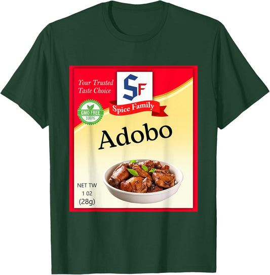 Adobo Seasoning Condiment Costume Holiday Spice Costumes T-Shirt - T-Shirt | Forest