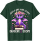 Just a Girl who loves Dragons and Books Dragon Reading T-Shirt - T-Shirt | Forest