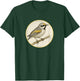 Colorful Retro Golden-Winged Warbler Bird Design T-Shirt - T-Shirt | Forest