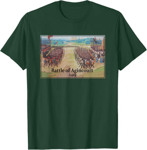 Battle of Agincourt Painting T-Shirt - T-Shirt | Forest