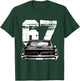 1967 67 GTO Classic Car Old School Muscle Car T-Shirt - T-Shirt | Forest