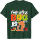 1st Bug Birthday One Year Old Bugs Birthday Insects T-Shirt - T-Shirt | Forest
