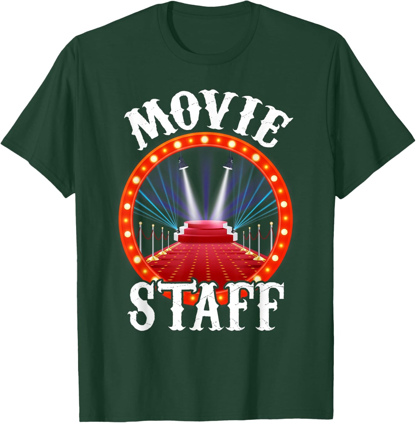 Movie Party Shirt - Movie Night Shirt - Movie Birthday T-Shirt - T-Shirt | Forest