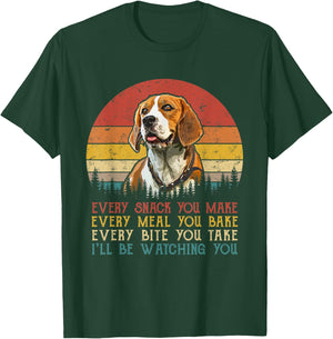 Every Snack You Make Beagles Shirt Funny Dog Lover Men Women Kids T-Shirt - T-Shirt | Forest