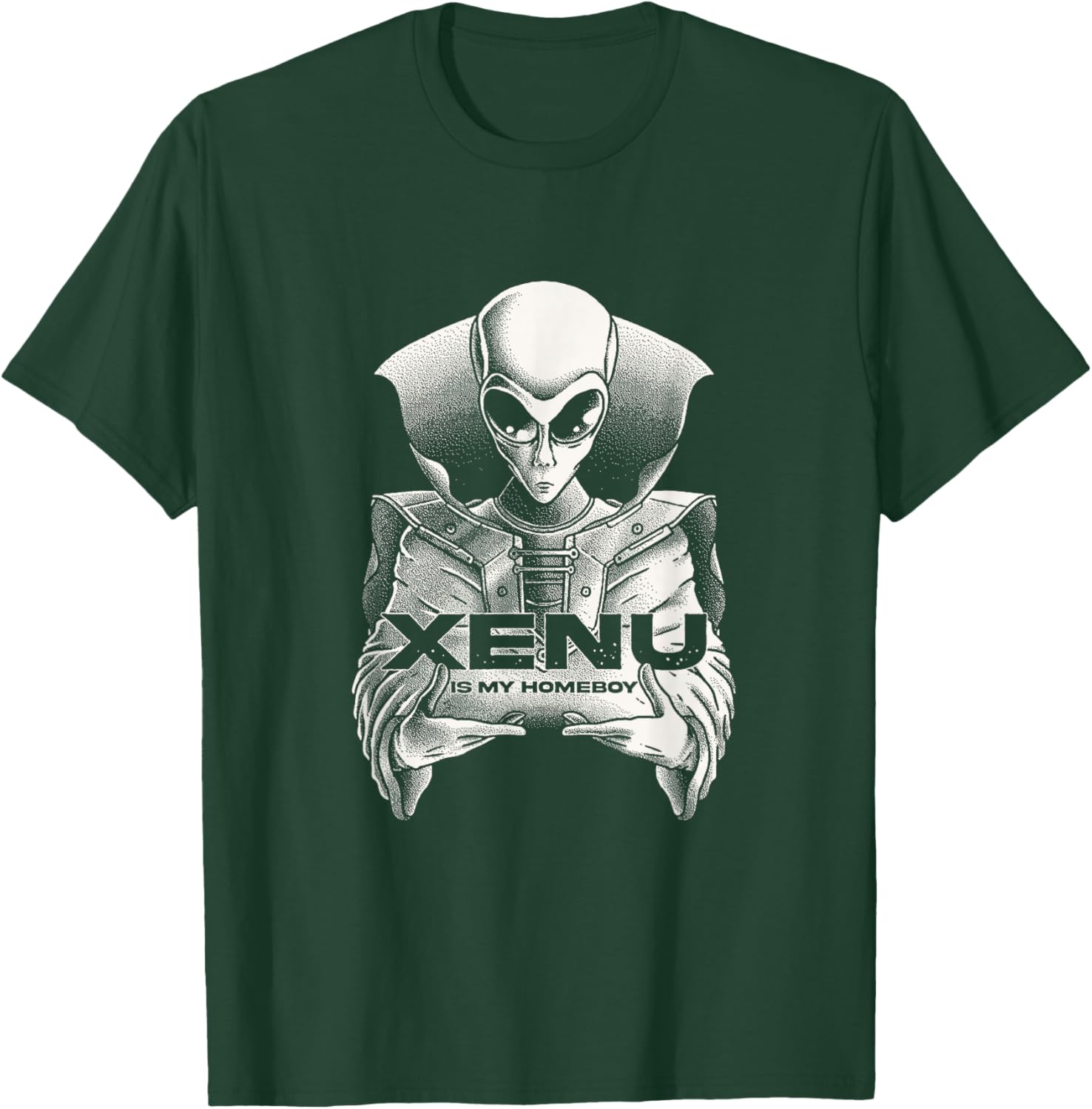 Funny Scientology Xenu Is My Homeboy Alien Scientologists T-Shirt - T-Shirt | Forest