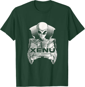 Funny Scientology Xenu Is My Homeboy Alien Scientologists T-Shirt - T-Shirt | Forest