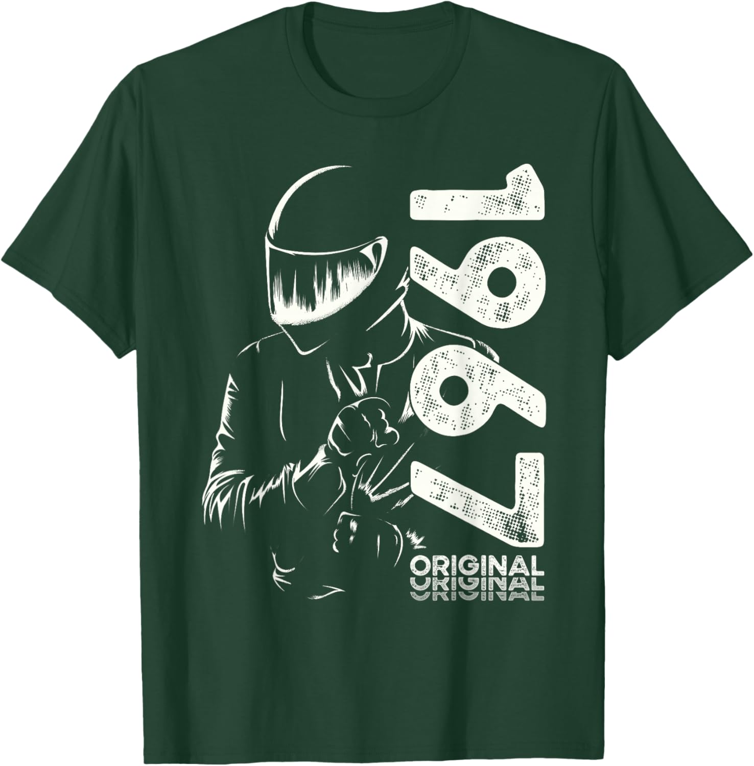 53rd Birthday Man Motorcycle Biker Biker 1967 , Black, S T-Shirt - T-Shirt | Forest