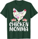 Funny Chicken Momma Shirt Mother's Day T-Shirt - T-Shirt | Forest