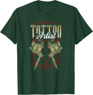Tattoo Artist Ink Job Art T-Shirt - T-Shirt | Forest