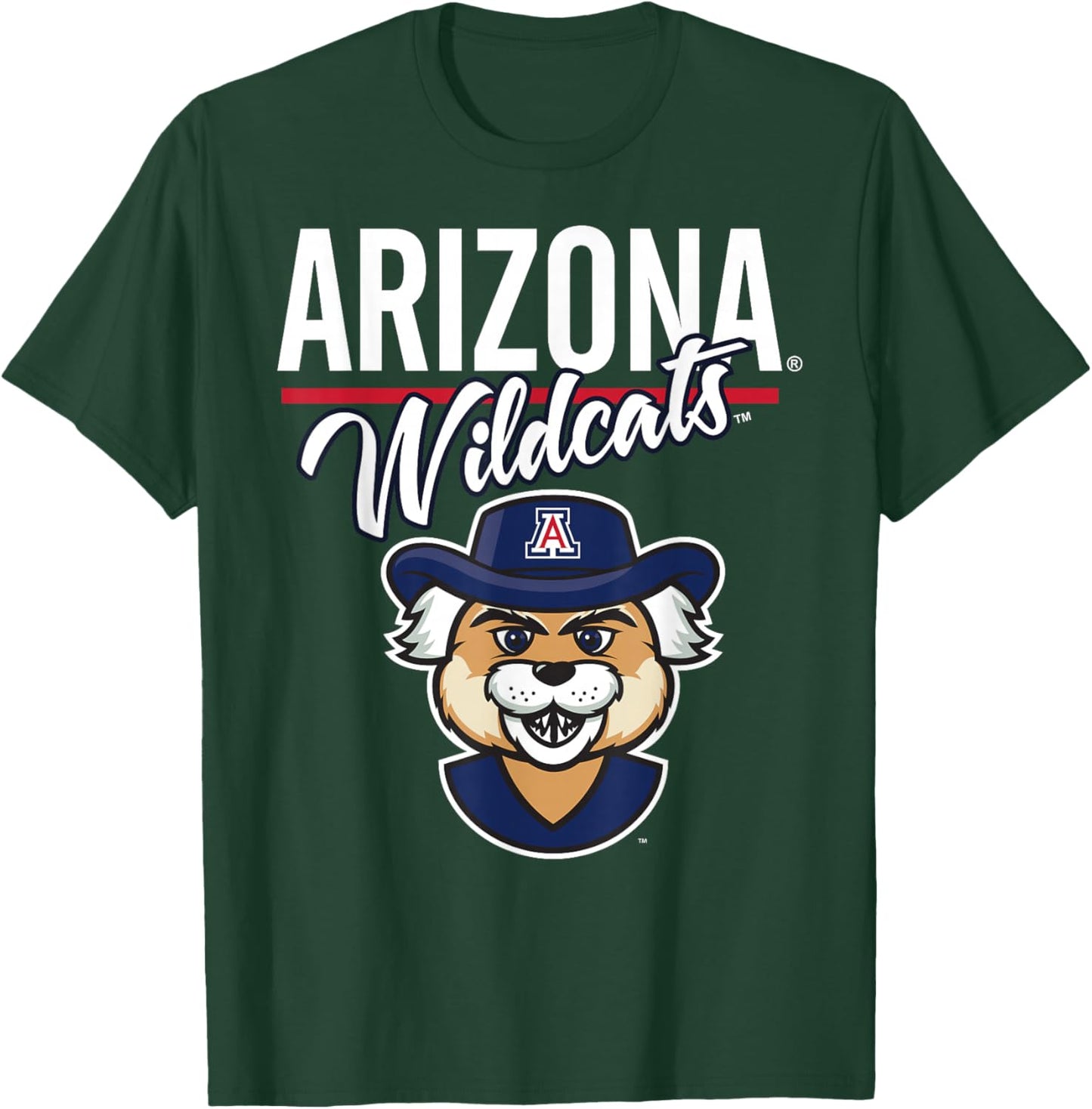 Arizona Wildcats Mascot Officially Licensed T-Shirt - T-Shirt | Forest