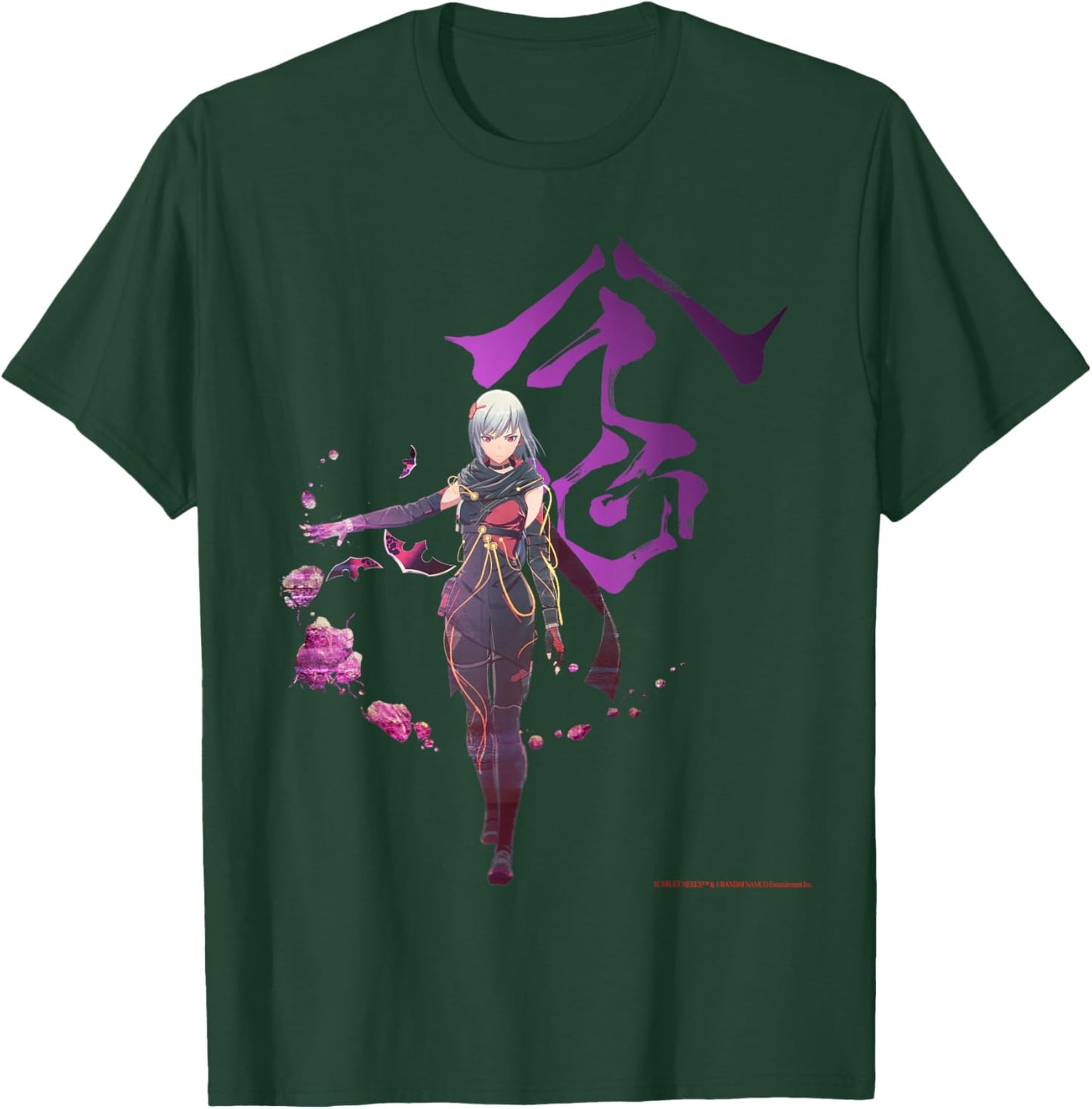 Scarlet Nexus Kasane Randall T-Shirt - T-Shirt | Forest