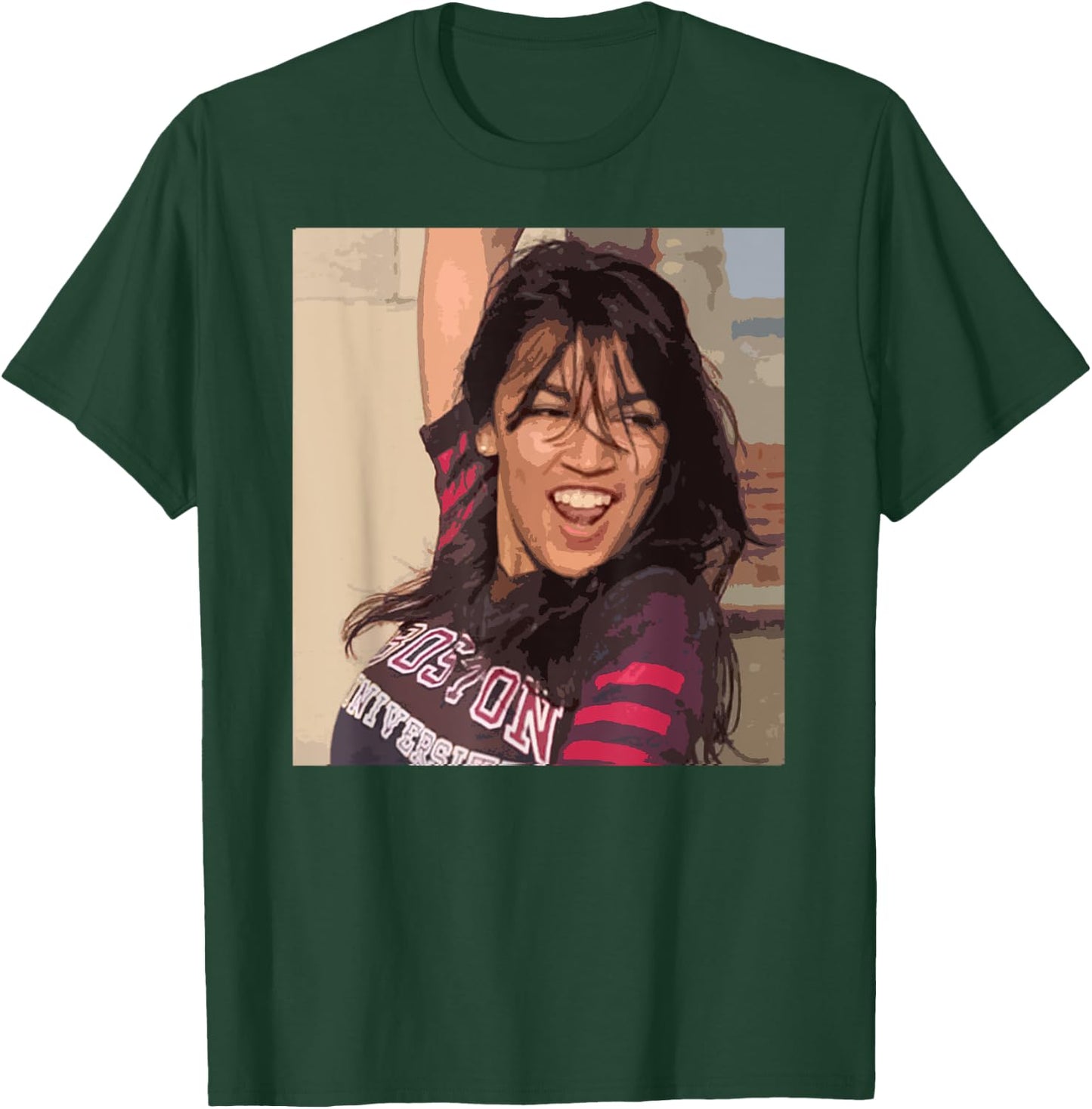 Dancing Alexandria Ocasio-Cortez Fun College Meme T-Shirt - T-Shirt | Forest