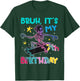 7th Birthday Skeleton Skateboard Skater Boys Kids 7 Year Old T-Shirt - T-Shirt | Forest