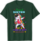 Proud Sister Of A Class Of 2024 Graduate Senior Unicorn Cool T-Shirt - T-Shirt | Forest