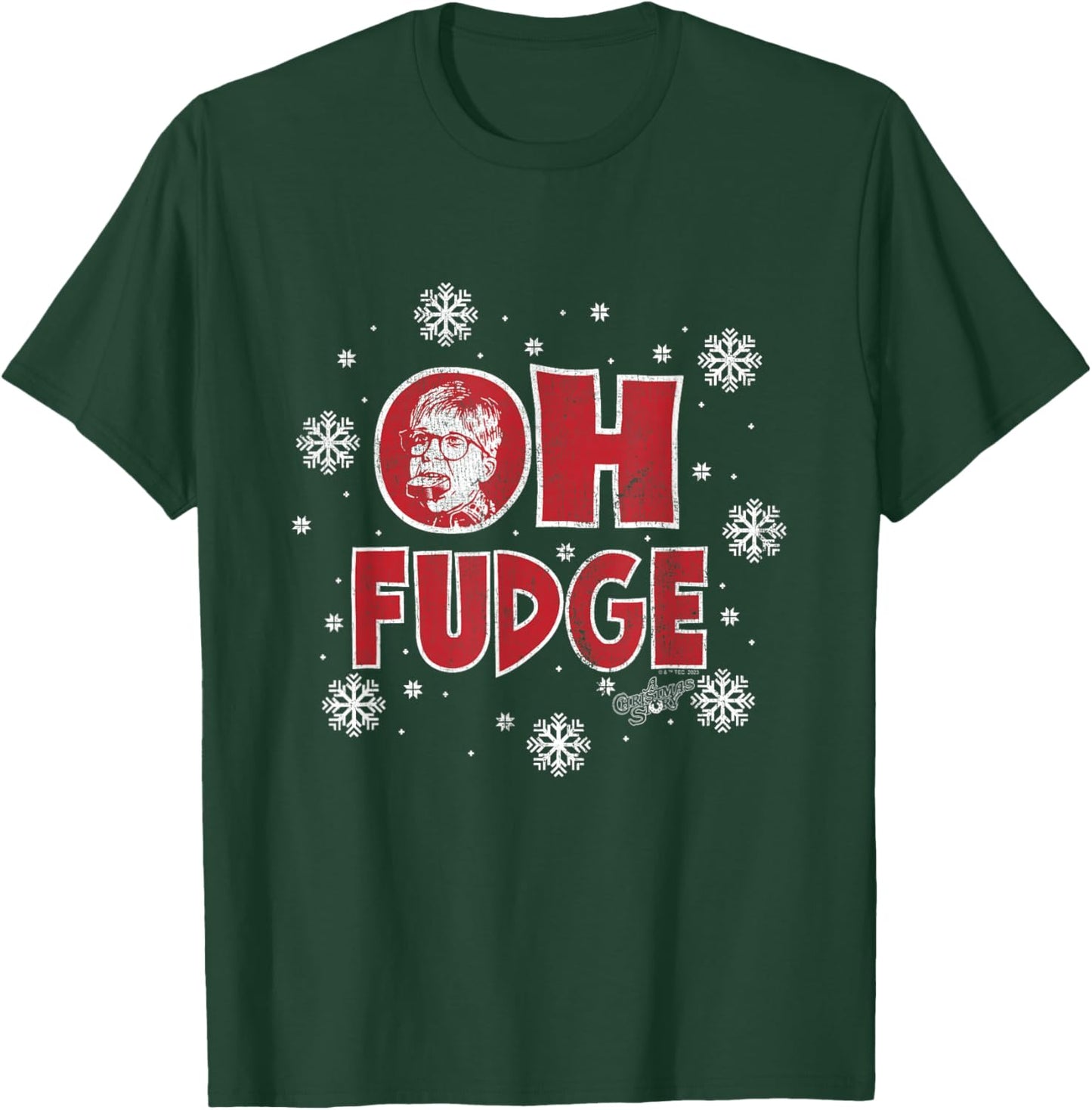 A Christmas Story - Oh Fudge Snowflakes T-Shirt - T-Shirt | Forest