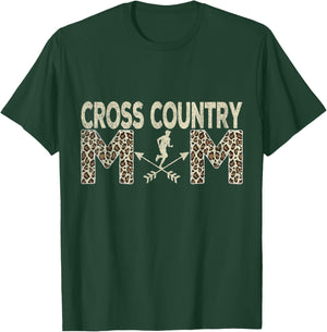 Funny Cross Country Mom Cross Country Running T-Shirt - T-Shirt | Forest