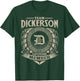 Team DICKERSON Lifetime Member Vintage DICKERSON Family T-Shirt - T-Shirt | Forest