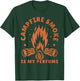 Campfire Smoke Is My Perfume Funny Camping Bushcraft Camper T-Shirt - T-Shirt | Forest