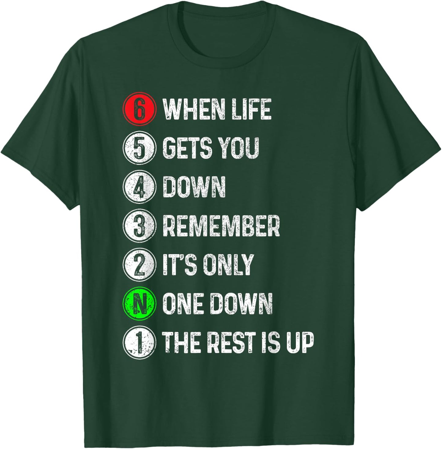 Motorcycle gears biker motocross motorcyclist gift T-Shirt - T-Shirt | Forest