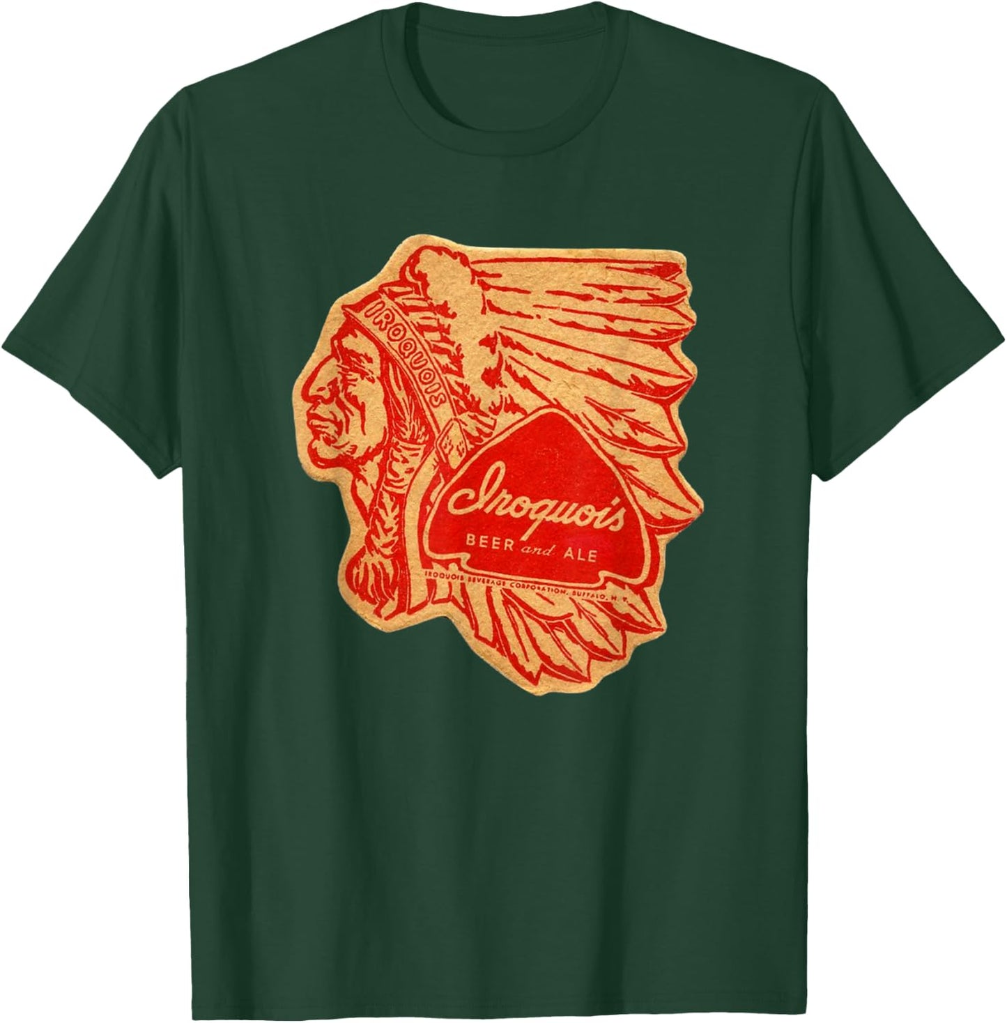 Iroquois Beer and Ale for Home Brewer T-Shirt - T-Shirt | Forest