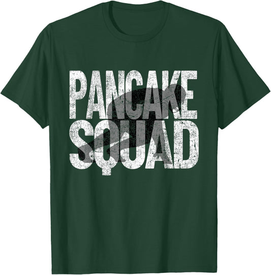 Football Lineman Pancake Squad Football Player Graphic T-Shirt - T-Shirt | Forest