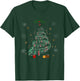 Music Note Tree Musical Christmas Xmas Music Lovers T-Shirt - T-Shirt | Forest