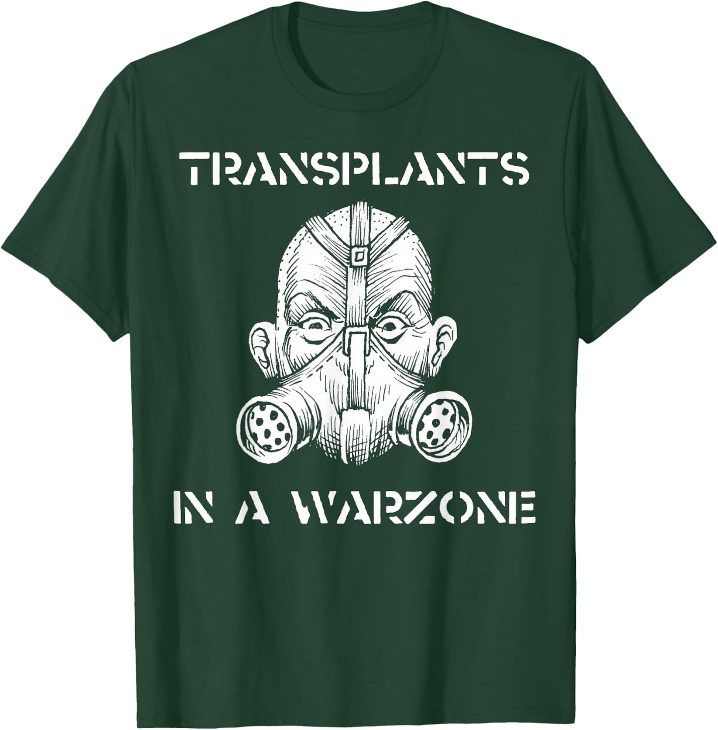 Transplants - In a Warzone - Official Merchandise T-Shirt - T-Shirt | Forest