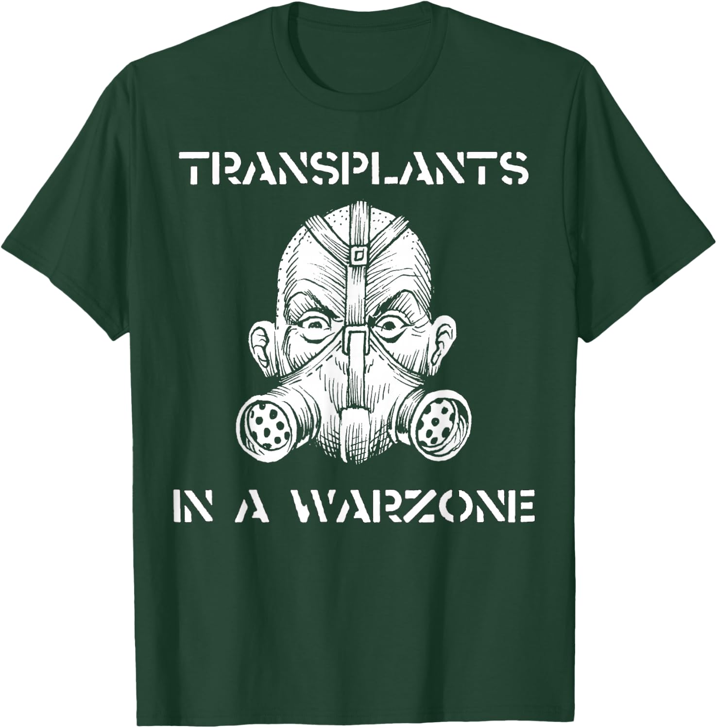 Transplants - In a Warzone - Official Merchandise T-Shirt - T-Shirt | Forest