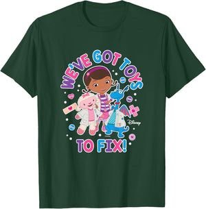 Kids Doc McStuffins -We've Got Toys To Fix T-Shirt - T-Shirt | Forest