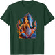 Ganesh Elephant Hindu God Yoga Spiritual Ganesha Meditation T-Shirt - T-Shirt | Forest