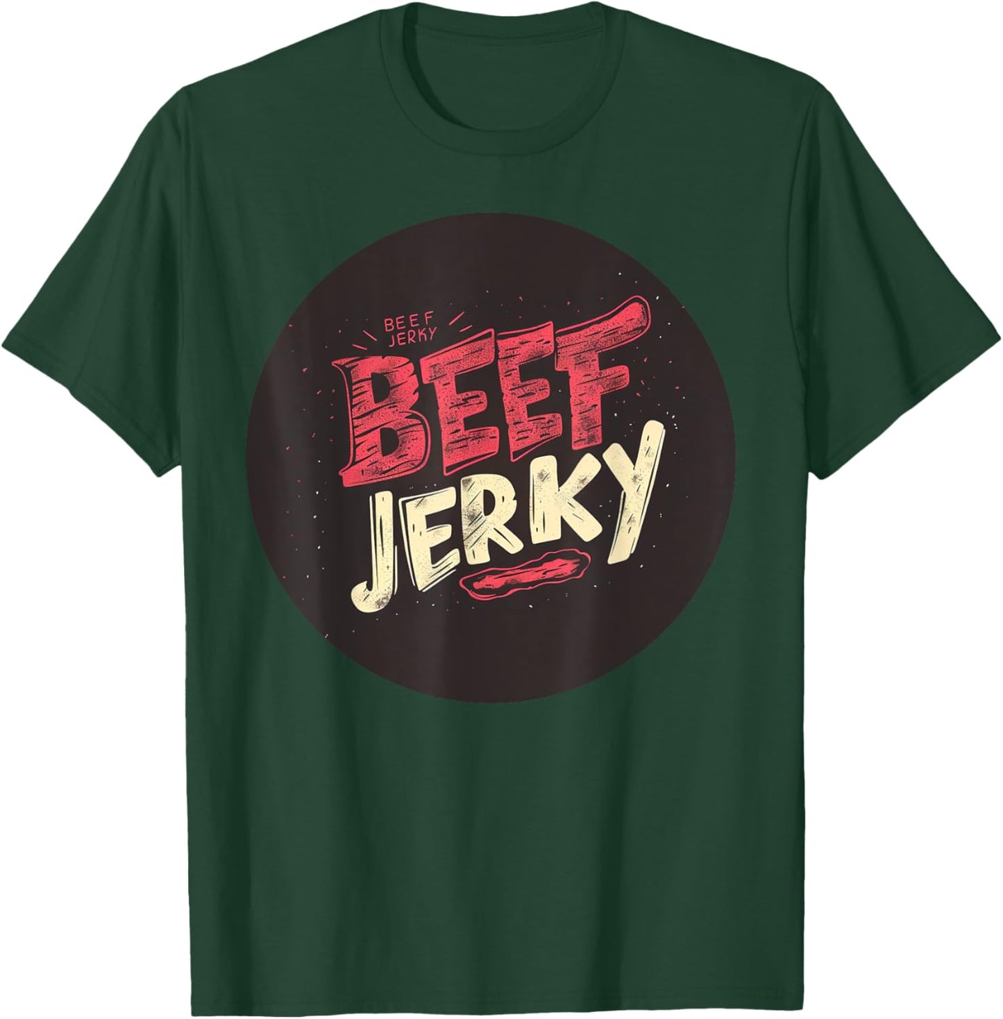 Nice Beef Jerky Stamp Costume for Meat Lovers T-Shirt - T-Shirt | Forest