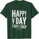 Vasectomy Day Shirt Funny Happy V Day Snip Snip Surgery T-Shirt - T-Shirt | Forest