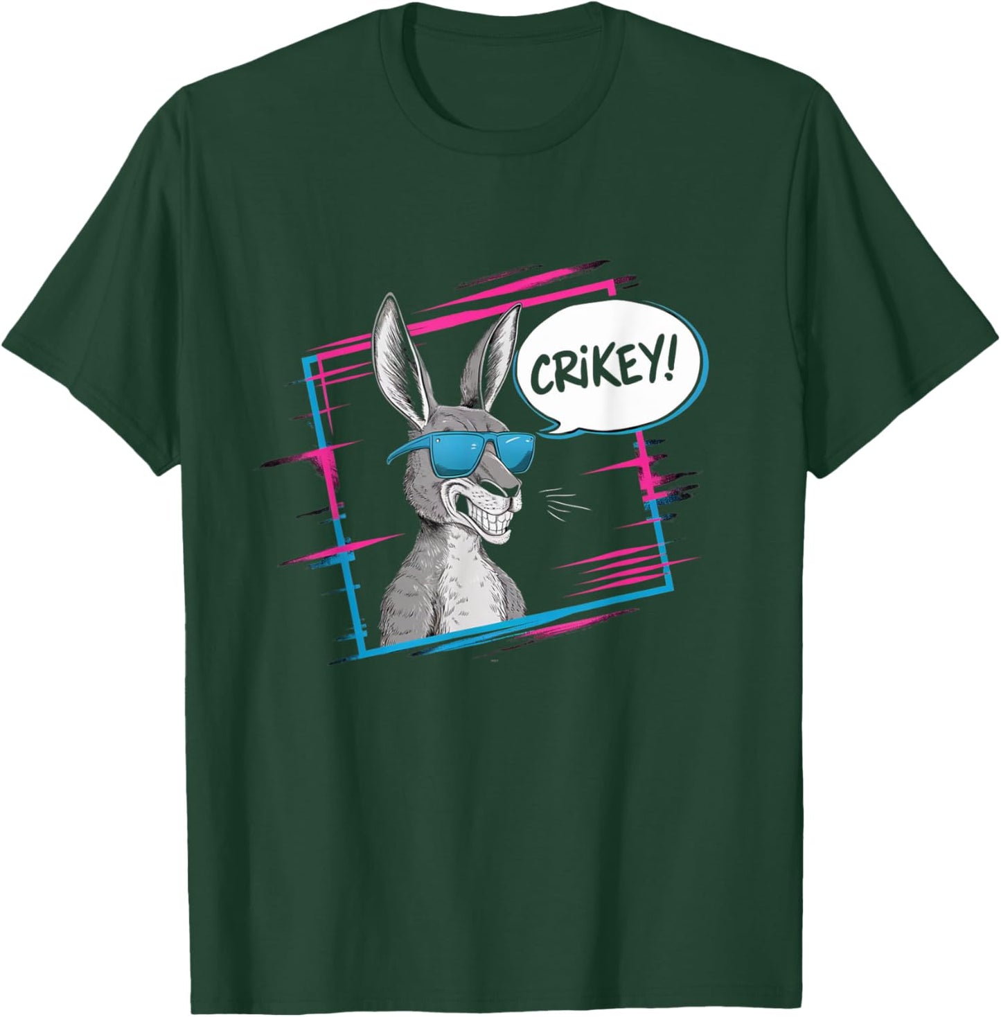 Crikey Australian Slang Product Funny Aussie Slang Down T-Shirt - T-Shirt | Forest