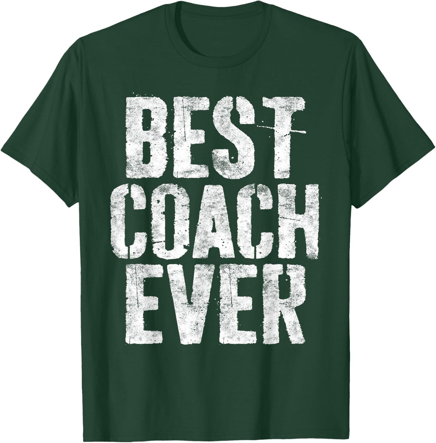 Best Coach Ever Shirt Men Women Coaching T-Shirt - T-Shirt | Forest