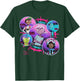 Kipo And The Age Of Wonderbeasts Group Shot Circles T-Shirt - T-Shirt | Forest
