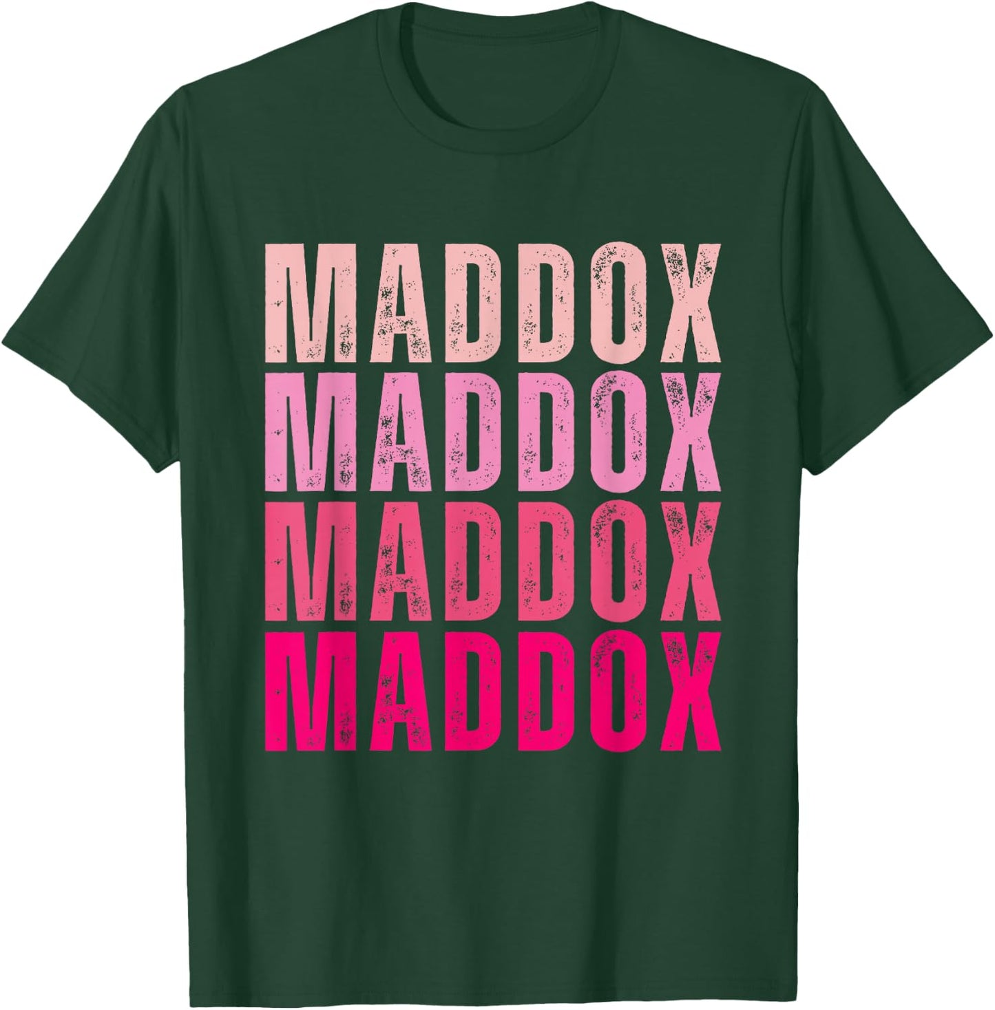 Personalized Name Maddox I Love Maddox Vintage T-Shirt - T-Shirt | Forest