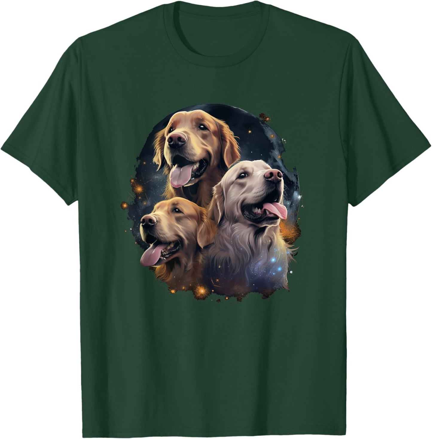 Funny Apparel For Golden Retriever Lovers T-Shirt - T-Shirt | Forest