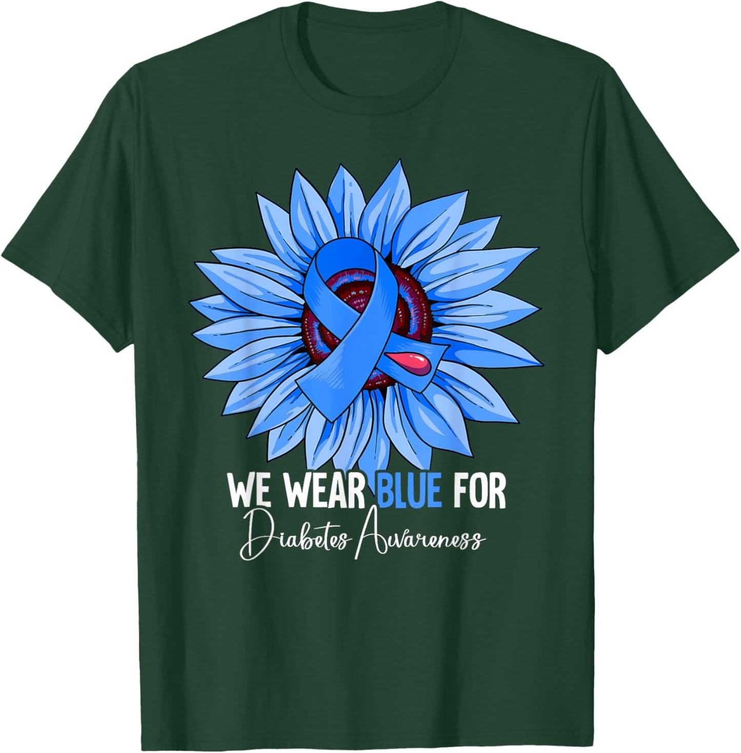 Diabetes Awareness T-Shirt - T-Shirt | Forest
