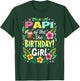 Aloha Hawaii Daddy Papi Of The Birthday Girl T-Shirt - T-Shirt | Forest